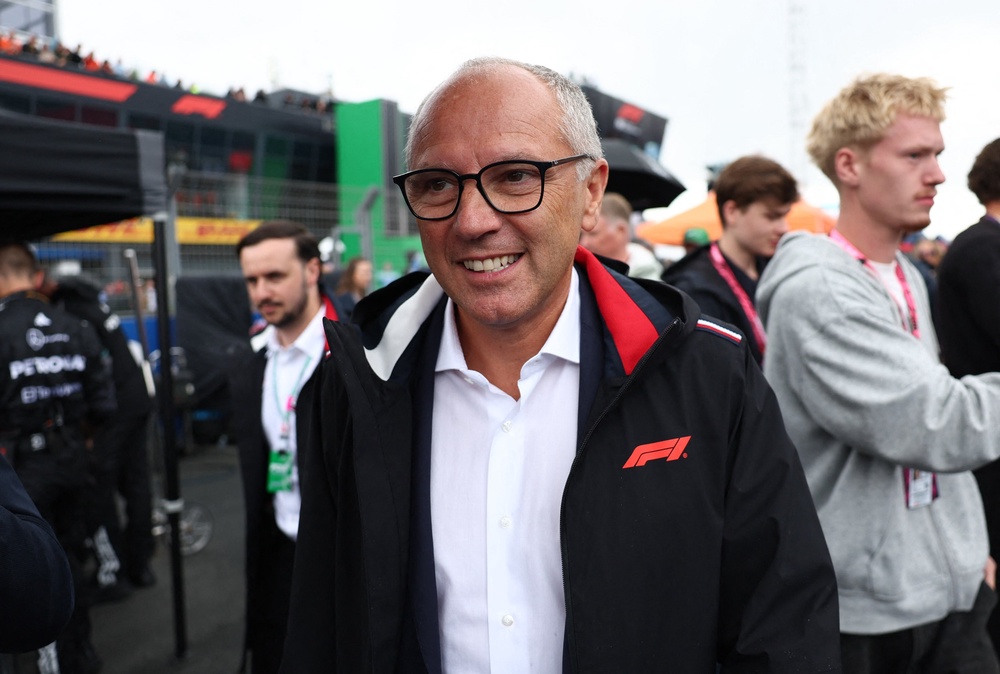Stefano Domenicali expressed his delight with the 2027 calendar (Reuters)