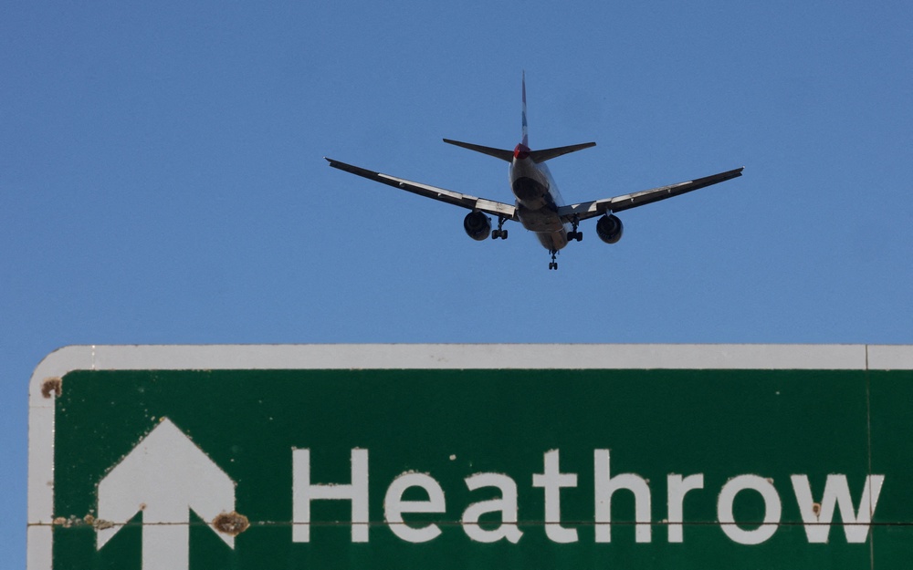 The incident occurred at a Heathrow car park (Reuters)