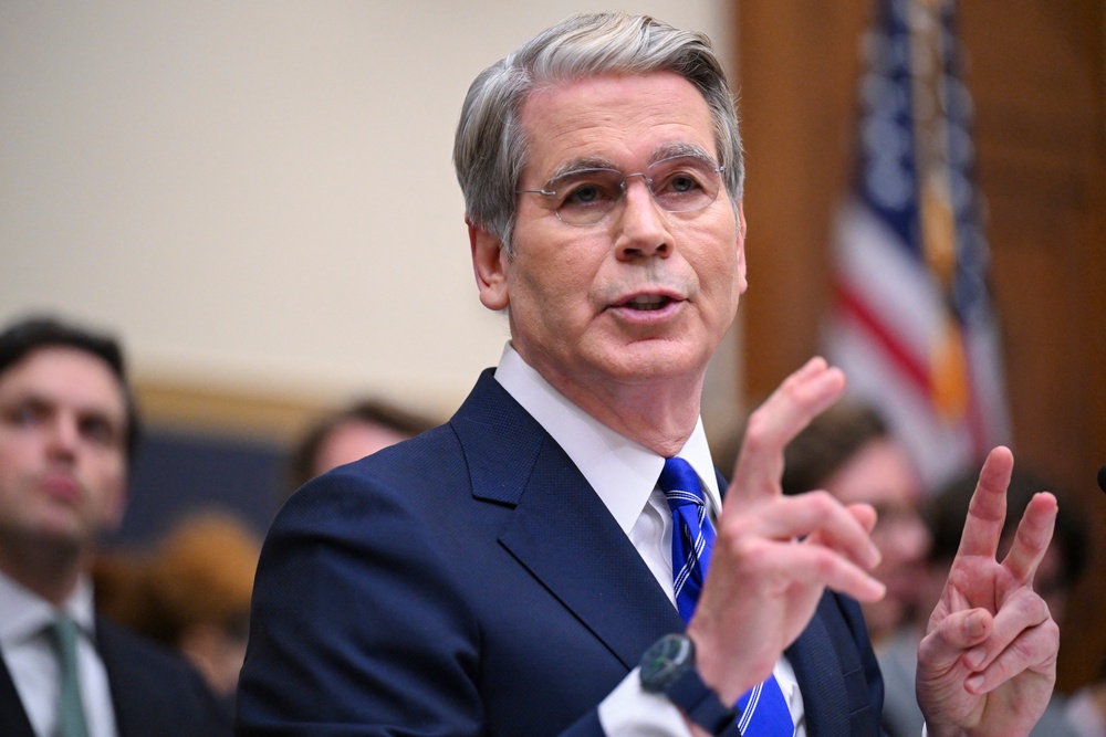 Treasury Secretary Scott Bessent could not give a definitive answer on how the $1.3 trillion promise would be funded when pressed by the House Financial Services Committee Tuesday (AFP/Getty)
