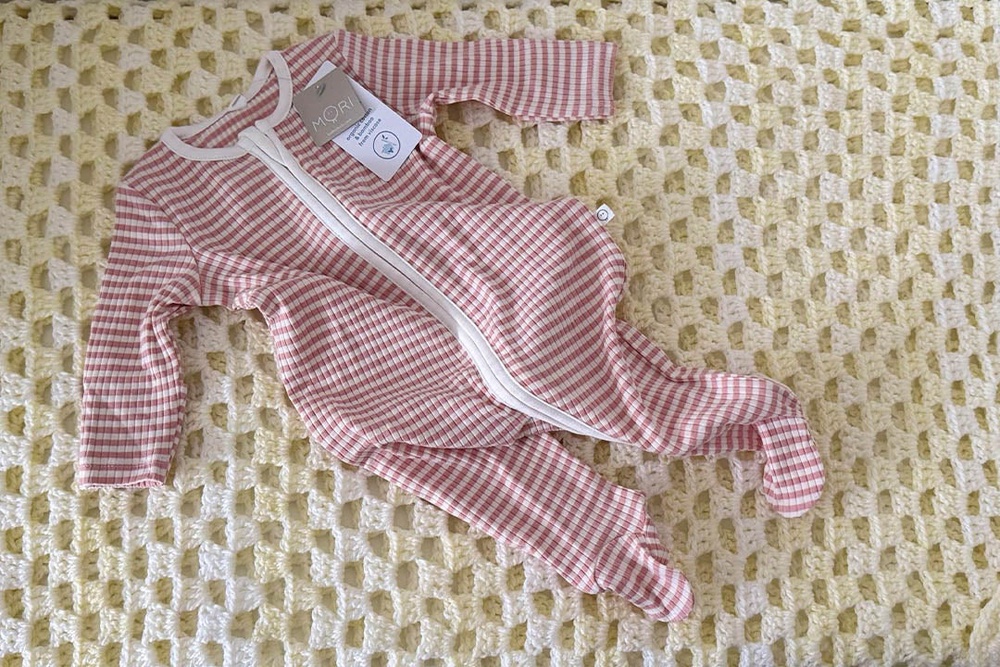 These sleepsuits feature a zip (Sarah Jones/The Independent)