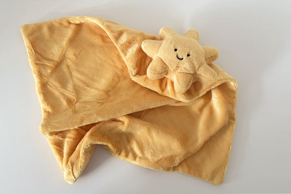 The buttery-soft comforter is a gift that both parents and baby will love (Sarah Jones/The Independent)