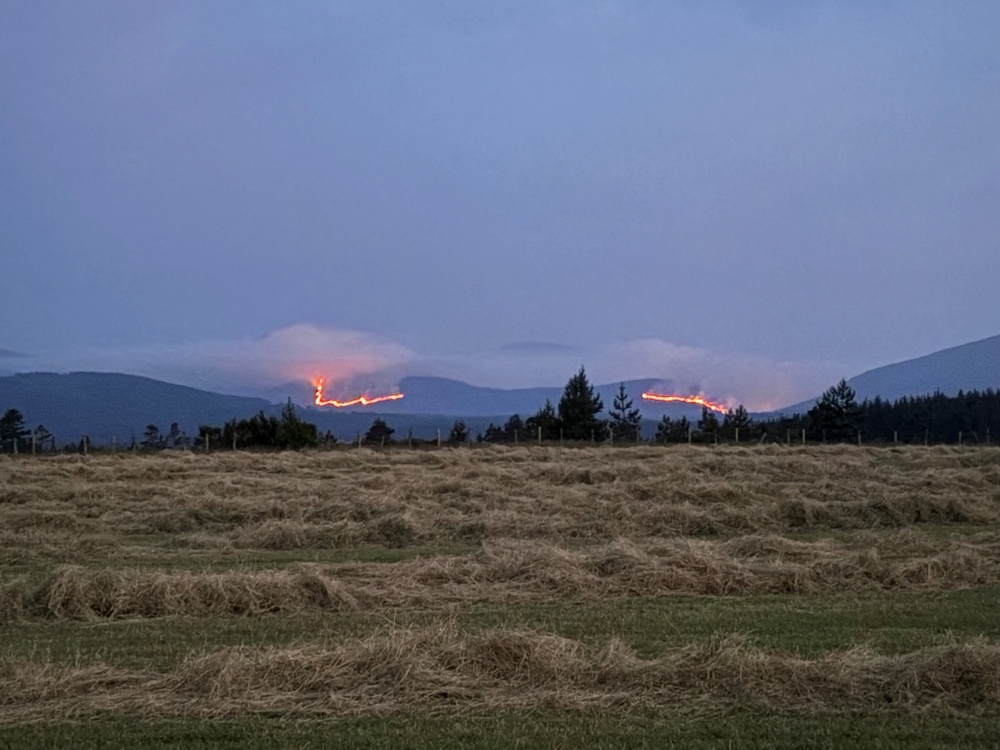 The fire broke out in mid-July (Nick Forbes/PA) (PA Wire)