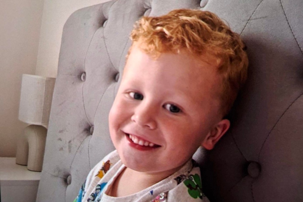 Image from: Noah Woods missing latest: First CCTV images released of boy, 3, as father issues fresh plea on search