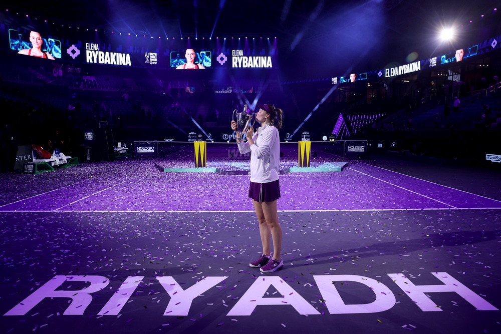 Elena Rybakina won last year's Finals in Riyadh (Getty)