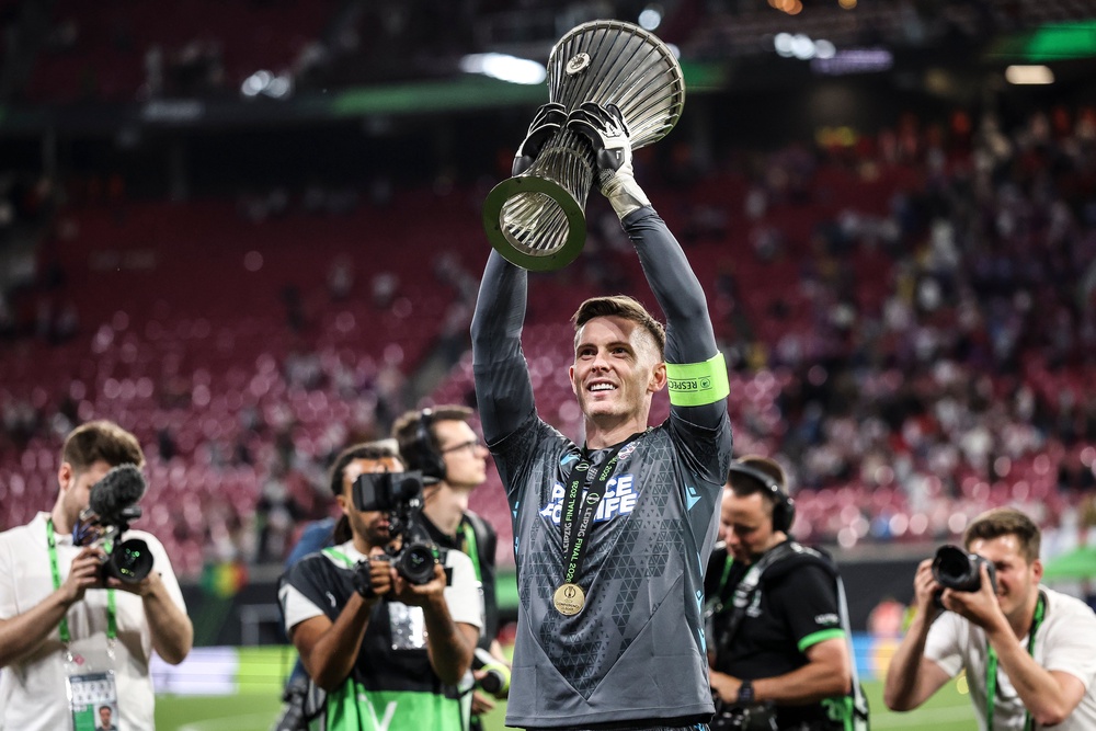 Henderson led Palace to Conference League glory last season (Getty)