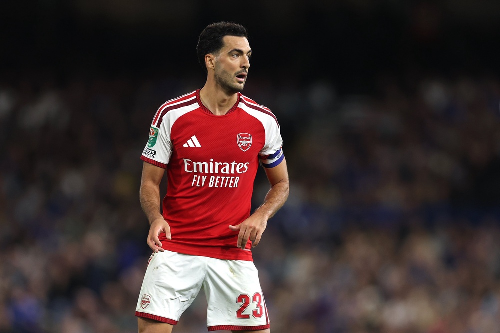 Mikel Merino can see similarities between Dowman and Yamal (Getty)