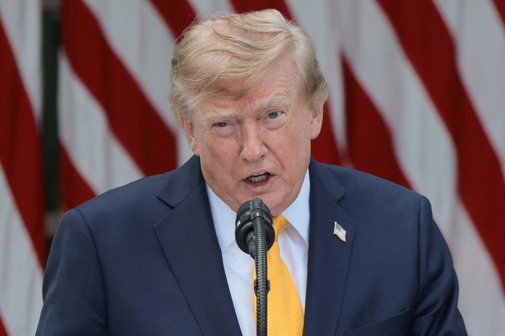 ‘Iran is officially a Failed Nation,’ President Donald Trump wrote on Truth Social last month. ‘IT IS DEAD!’ (Reuters)