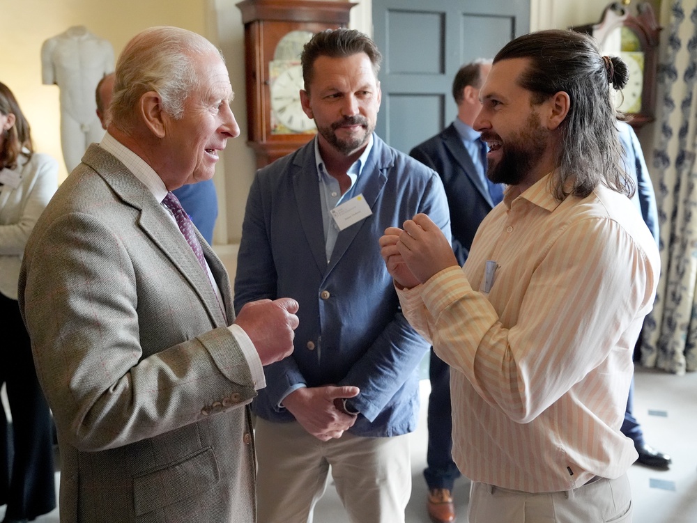King Charles visited the Cairngorms in Scotland on Wednesday, before the allegations came out (Getty)