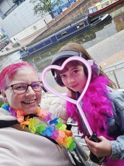 Patient Kathryn Hulland, 48, said the decision would give her more time with her nine-year-old daughter Grace (PA)