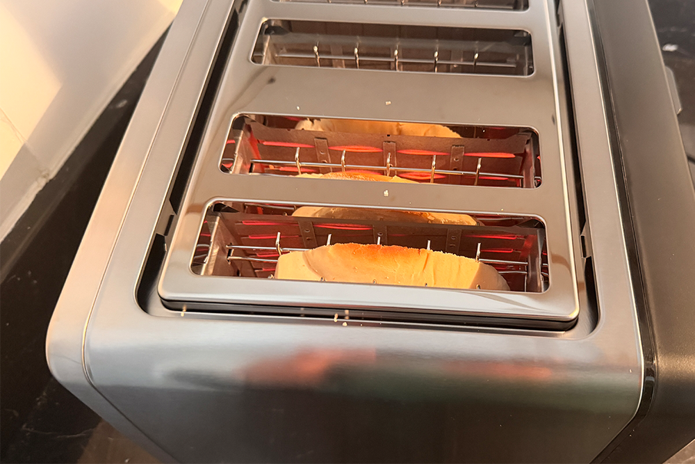 The defrost function works well (Rachael Penn/The Independent)