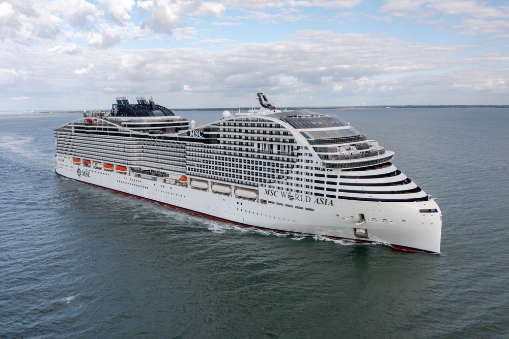 MSC World Asia is launching in December 2026 (Chantiers de l'Atlantique)