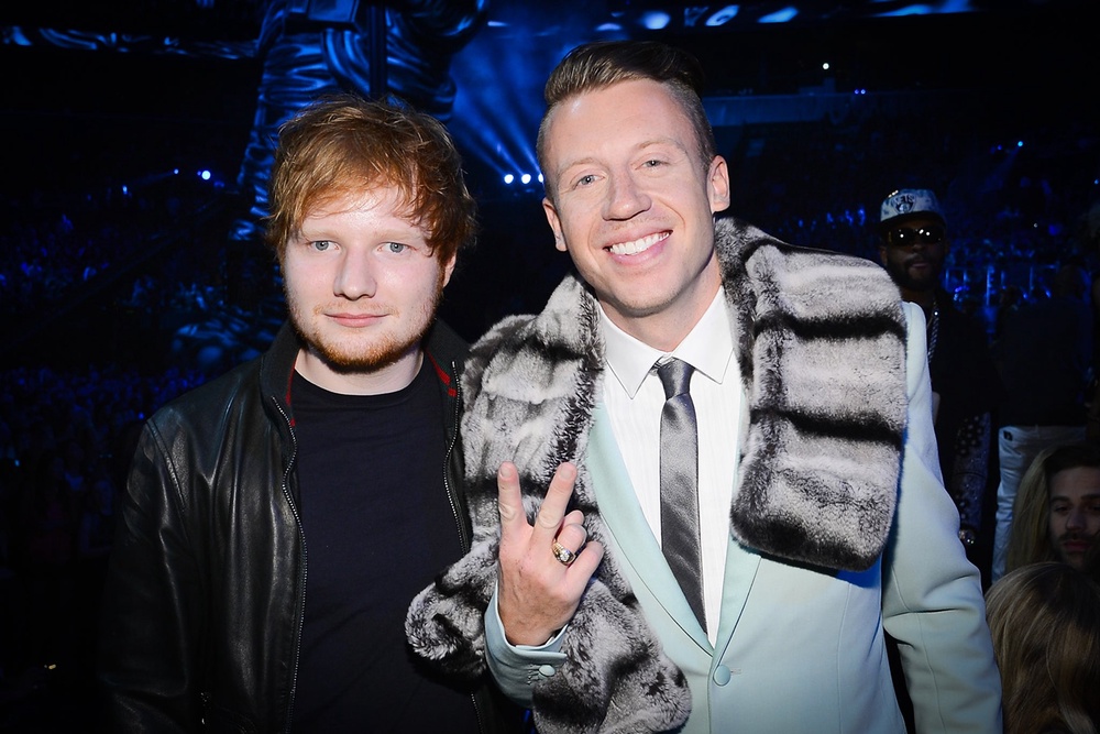 Ed Sheeran and Macklemore had been friends for over a decade (Getty)