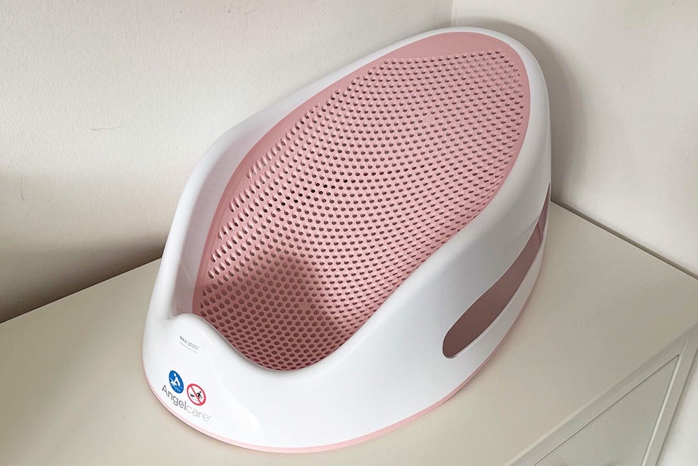 To make bathing a newborn ever so slightly less nerve-racking, this baby bath makes a thoughtful gift (Sarah Jones/The Independent)