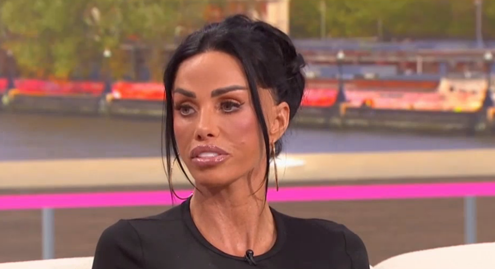 The former glamour model admitted she felt ‘embarrassed’ (ITV)