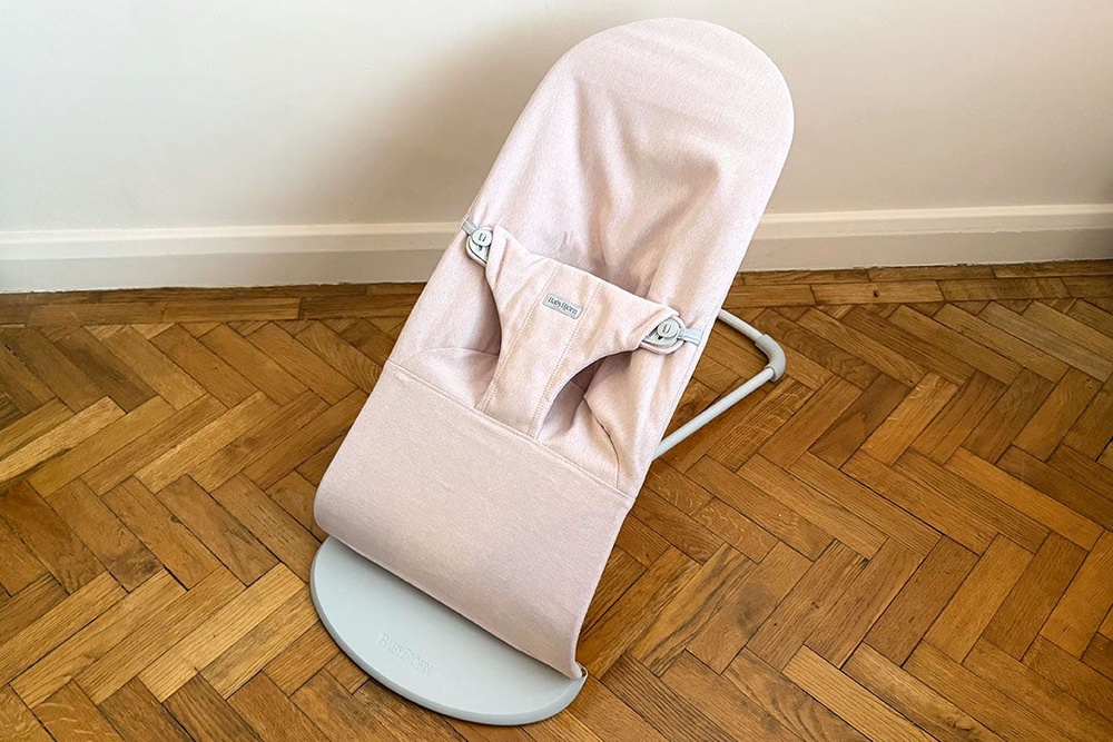 The BabyBjörn bouncer is an easy recommendation for those looking to gift something that will be genuinely useful (Sarah Jones/The Independent)