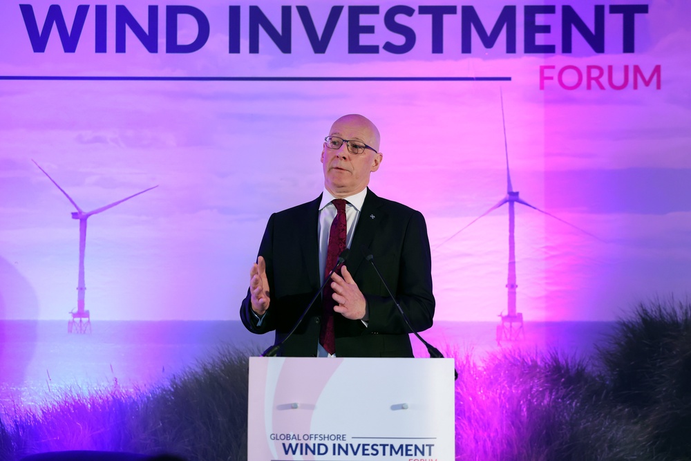 First Minister John Swinney’s Government has been urged to spell out how it will spend the money generated by the ScotWind scheme (Jeff J Mitchell/PA) (PA Archive)