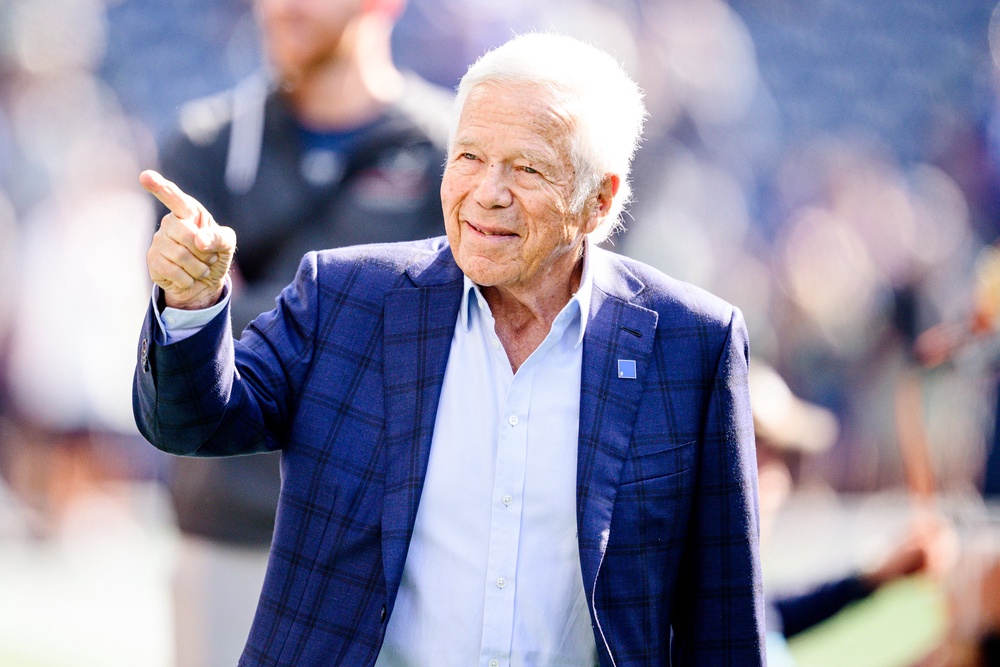 The American businessman Robert Kraft earlier this month (Getty)