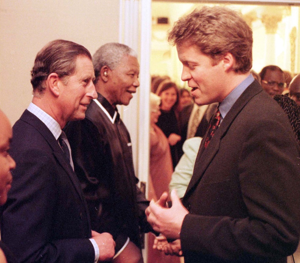 King Charles and Earl Spencer in 1997 (PA)