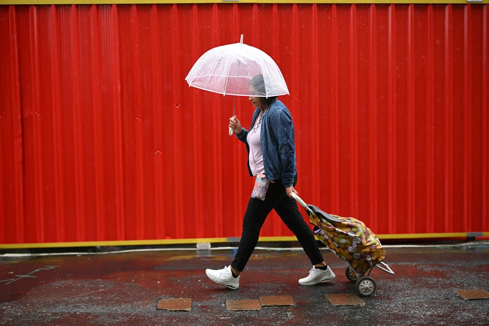Unsettled conditions are forecast ahead of the weekend (AFP/Getty)