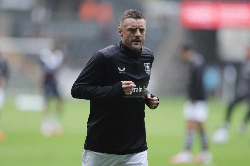 Jamie Vardy is now streaming Bundesliga games on his YouTube channel (PA)