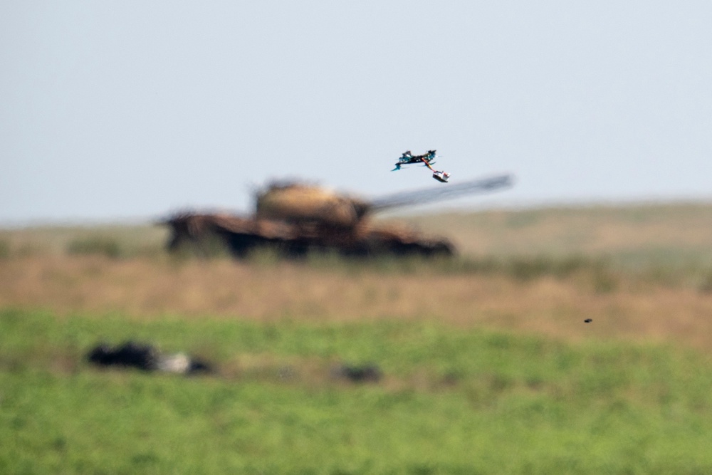 The government says it has ramped up spending on counter-drone defences (PA)