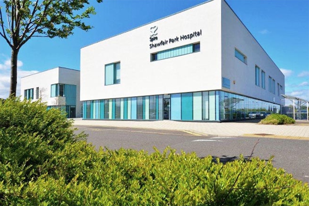 Reid used Spire Hospital Edinburgh branding when she falsified medical documents (Spire Healthcare)