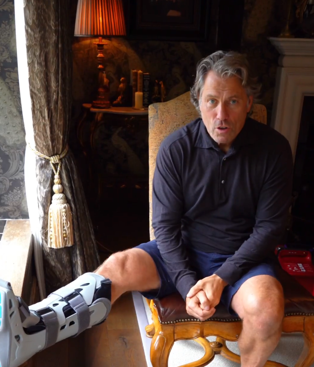 Bishop addresses fans in X video (John Bishop)