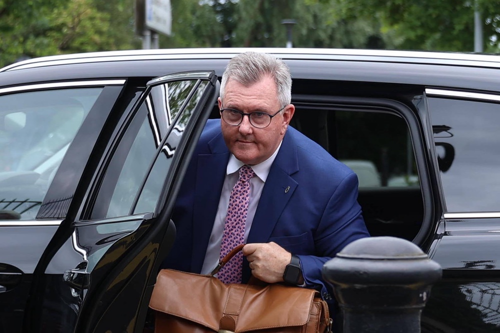 Jeffrey Donaldson was found guilty of 18 child sex offences earlier this year (Liam McBurney/PA) (PA Wire)