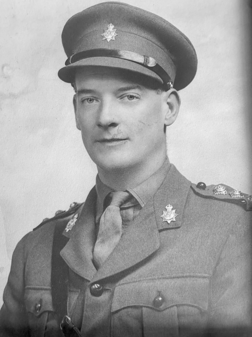 Brian Franks in Yeomanry uniform (Franks Family Archive)