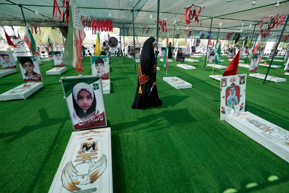 Hundreds of children were killed in the attack in February this year (AP)