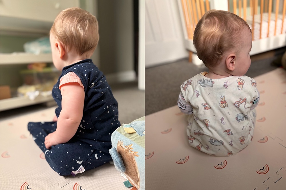 I tested them for how easy they were to clean and get on and off my little one (Hannah Cowton-Barnes/The Independent)