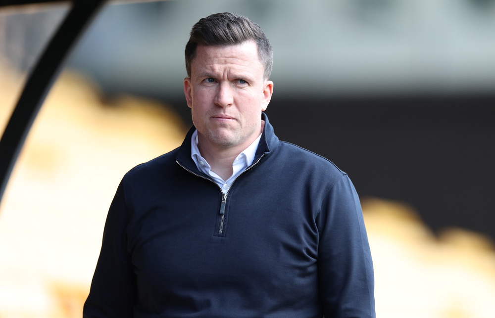 Miller joined Wigan in the summer to work alongside manager Gary Caldwell (pictured) (Getty)