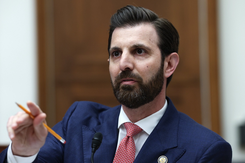 Rep. Chris Deluzio (D-Penn.) said it costs abut $4.60 a gallon for gas in his congressional district. (Getty)