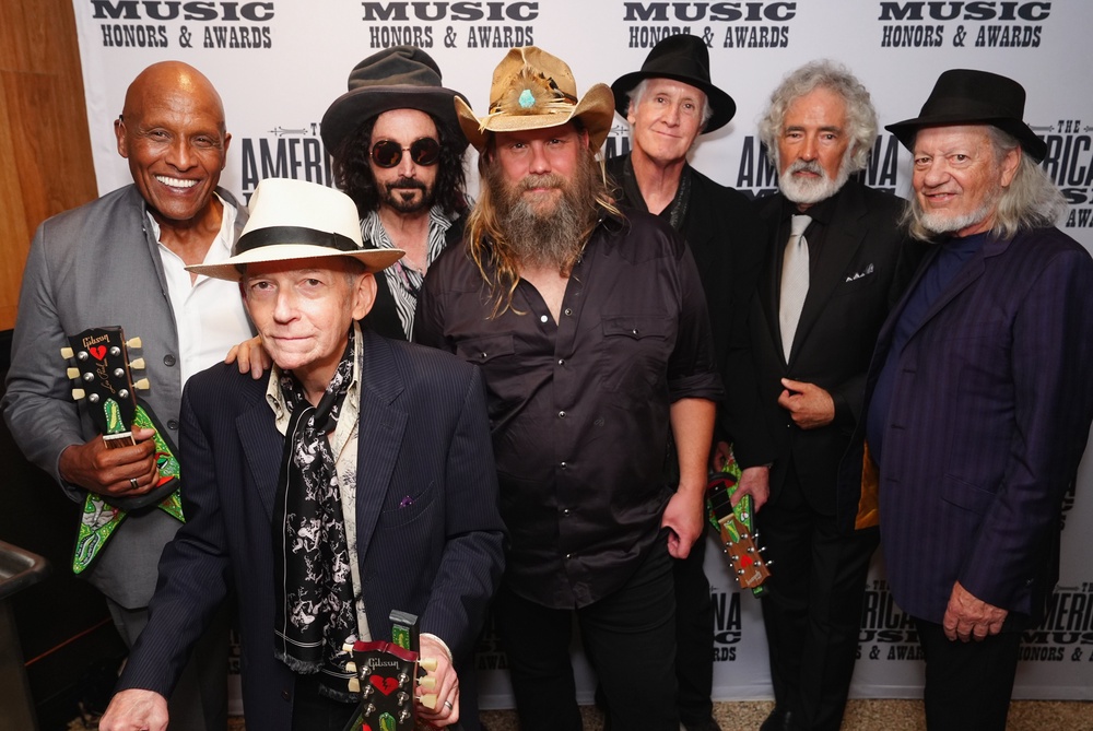 Chris Stapleton performed with The Heartbreakers at the Americana Music Honors and Awards (Getty)