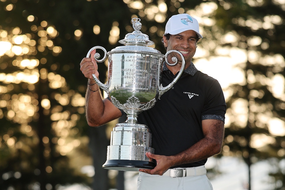 Aaron Rai’s shock US PGA victory should be enough for Ryder Cup selection (Getty)