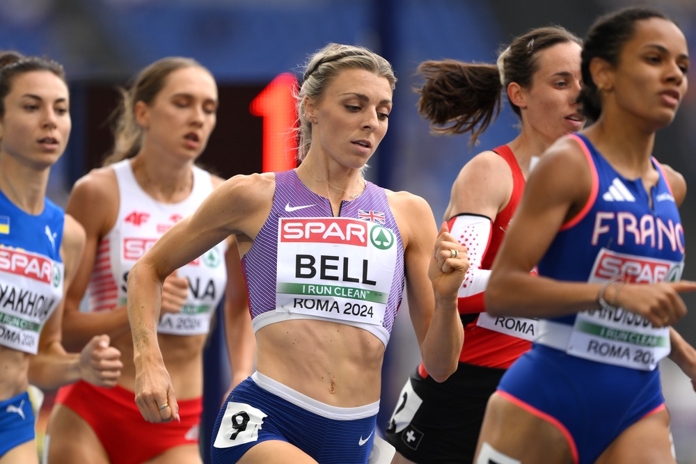 Bell last wore the GB vest at the 2024 European Championships (Getty)