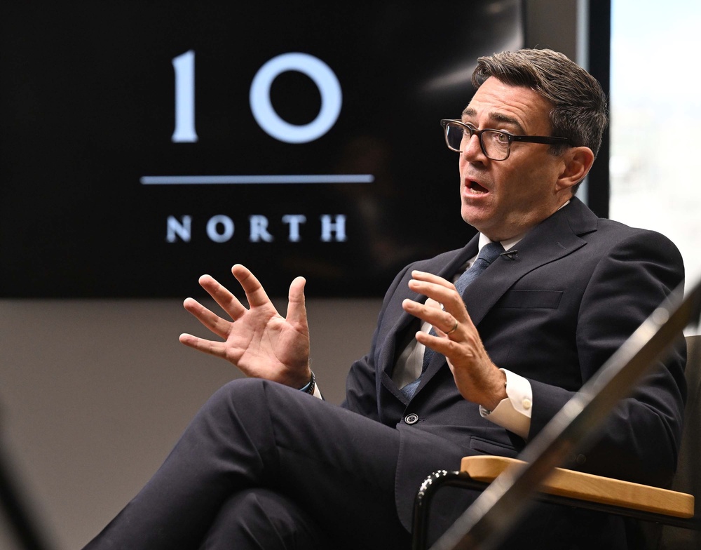 Prime Minister Andy Burnham will host the Taoiseach at No 10 North (Jeff Overs/BBC/PA) (PA Media)