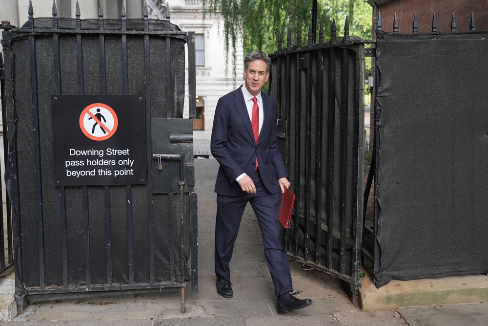 Foreign Secretary Ed Miliband says the bill passed by the US Congress sends ‘a clear message to the Kremlin’ (Stefan Rousseau/PA) (PA Wire)