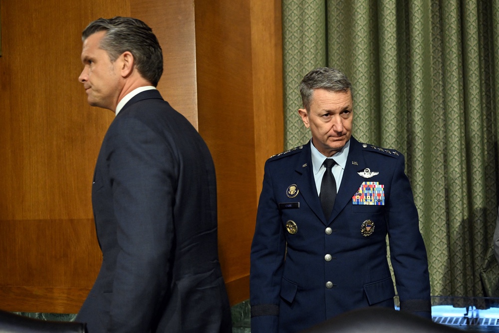 Defense Secretary Pete Hegseth and other military officials have appeared before members of Congress for public hearings during the Iran war but not in dedicated settings to answer questions about the conflict (AFP/Getty)