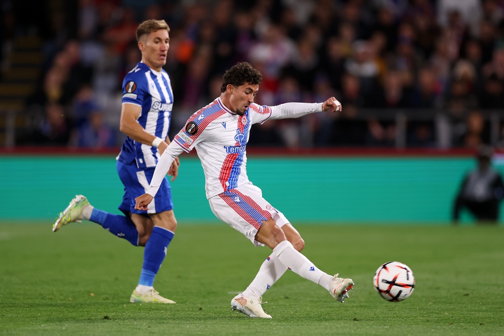 Yeremy Pino got the ball rolling for Palace (Getty)