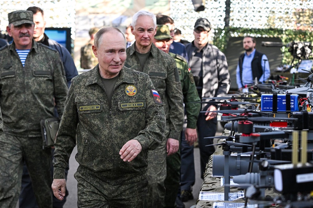 Image from: Ukraine-Russia war latest: Kremlin vows response after massive Ukrainian drone strikes during Putin’s election
