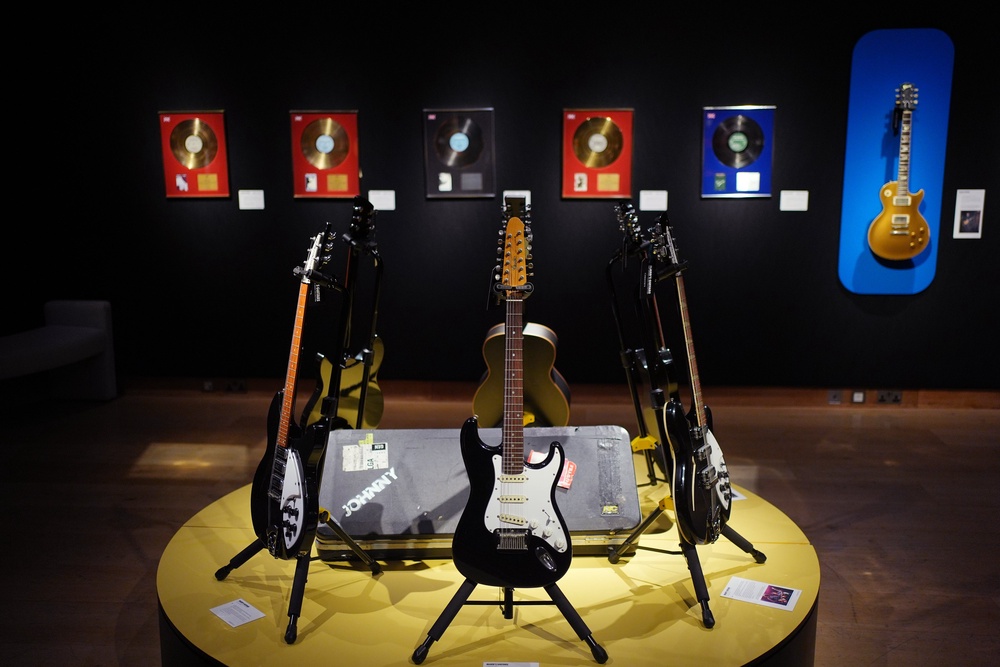 The sale presents approximately 80 guitars, alongside amps and equipment that have been integral to Marr's extraordinarily wide-ranging career, to date (PA)