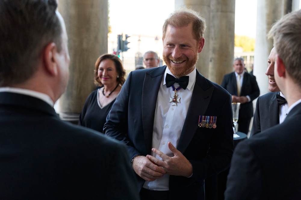 The Duke of Sussex arrives at the Invictus Spirit Gala Dinner & Awards 2026 (PA)