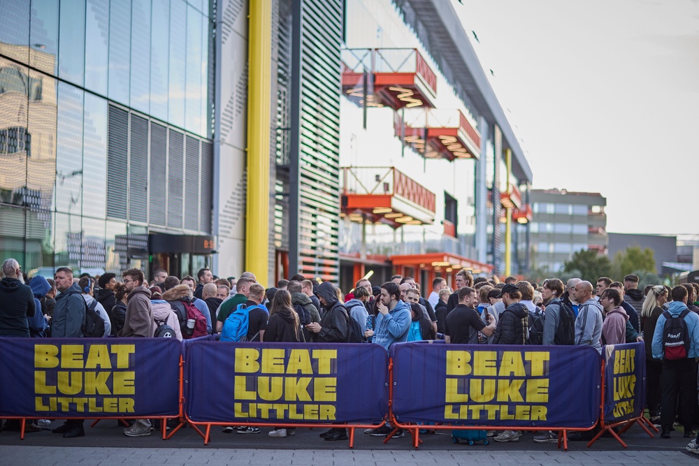 Thousands of amateur darts players will head to Manchester for the chance to beta Luke Littler (Tom Diamond/Netflix)