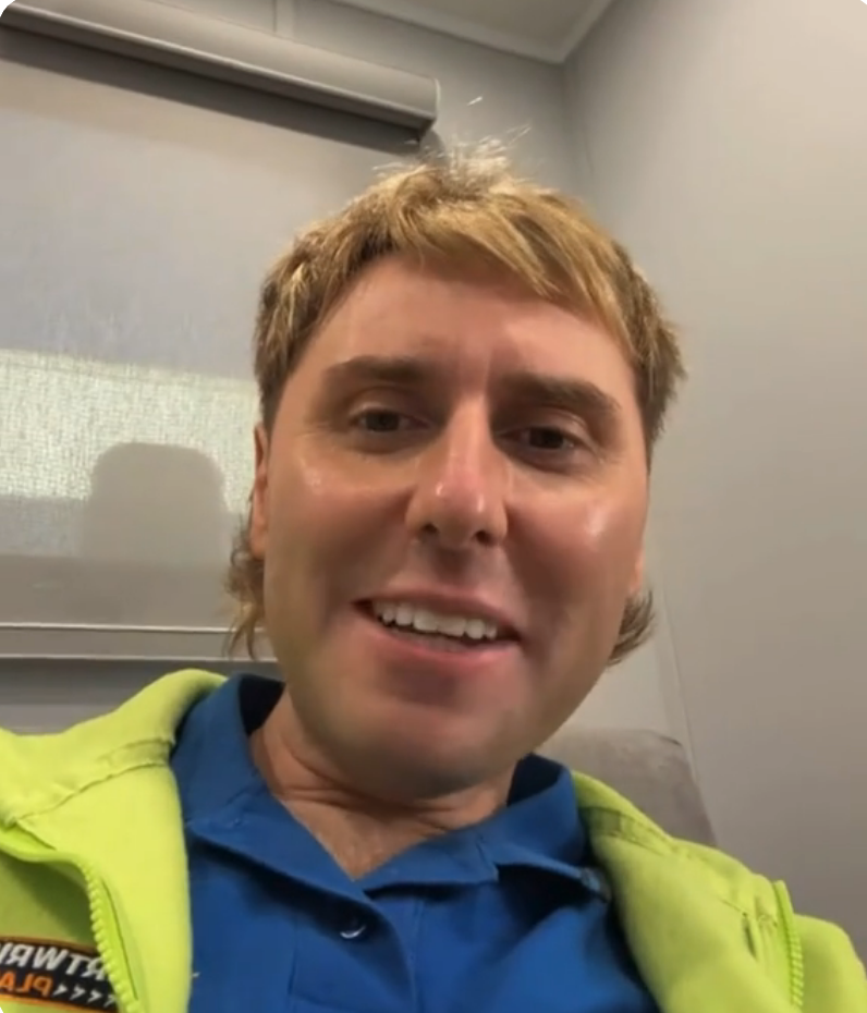 The words 'Cartwright Plant' could be seen in Buckley's video (TikTok/@sindystarfire)