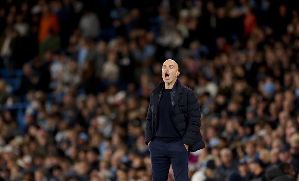 Enzo Maresca is focusing on the future after succeeding the legendary Pep Guardiola at Man City (Getty)