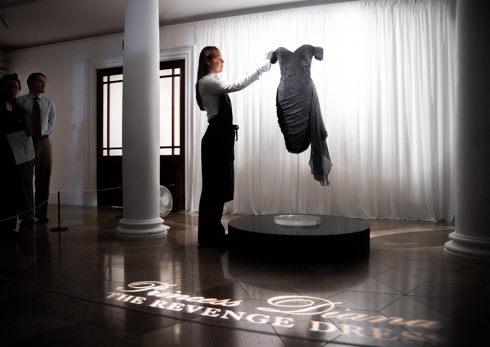 The dress is expected to fetch upwards of £220,000 (James Manning/PA) (PA Wire)