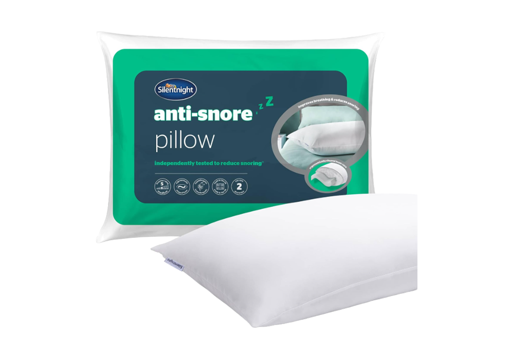 Image from: 11 best anti-snore pillows for back, front and side sleepers