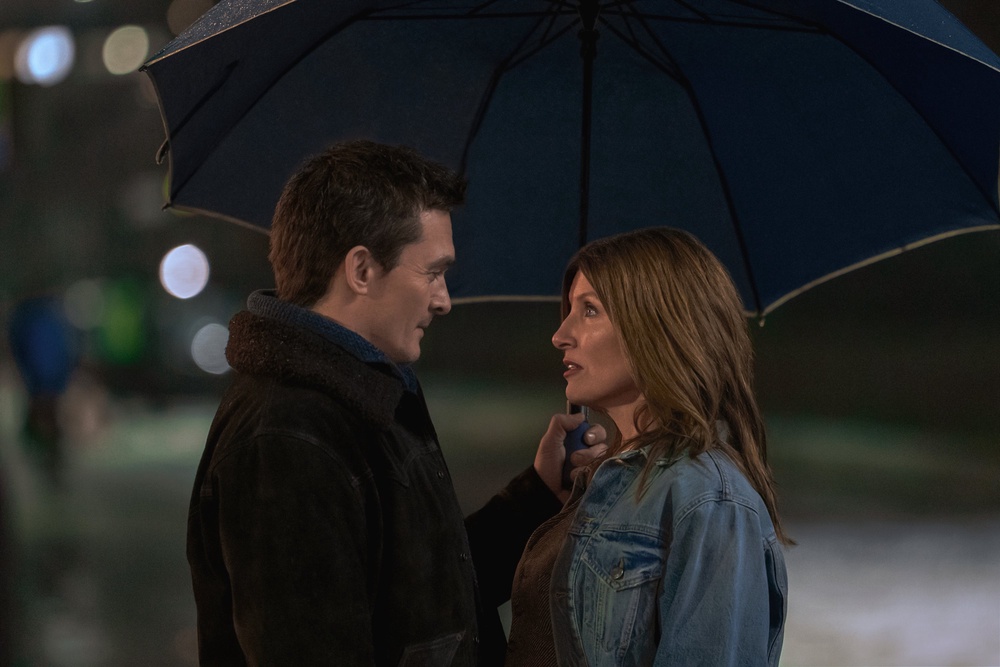 With Rupert Friend in ‘Youth’ (PA)