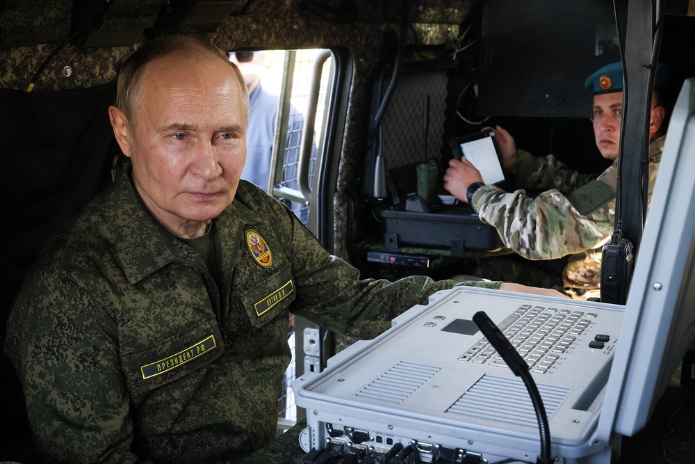 Image from: Ukraine-Russia war latest: Kremlin vows response after massive Ukrainian drone strikes during Putin’s election
